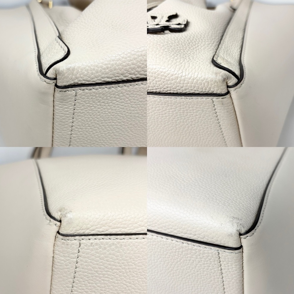 Tory Burch Oversized McGraw Dragonfly Bag in Brie Leather - Picture 13 of 16